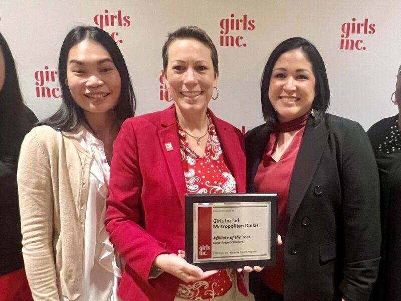 Girls Inc. of Metropolitan Dallas Honored as Affiliate of the Year at National Conference