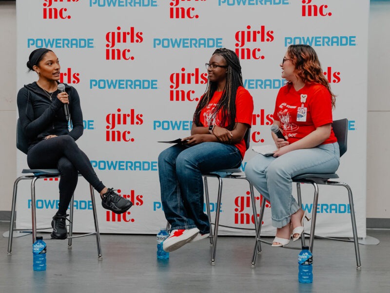 Empowering Future Leaders: Girls Inc. and Powerade Inspire Local High School Students with Special Guest, Olympian Tara Davis-Woodhall